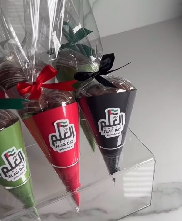 Mini strawberry cone (3pcs each)
كون الفراوله (٣ حبات ف كل كون)
